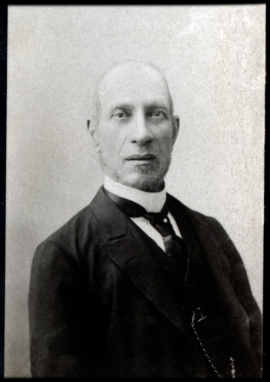Portrett av Edouard Herve (1835-1899), fransk journalist, historiker og politiker. av French Photographer