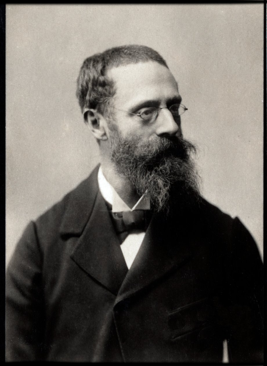 Portrett av Francis Tattegrain (1852-1915), fransk maler. av French Photographer