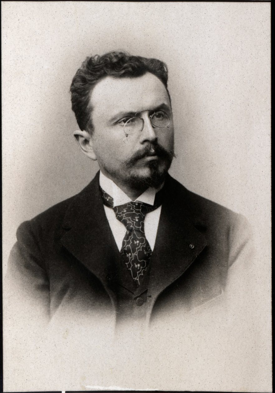 Portrett av Gabriel Hanotaux (1853-1944), fransk statsmann og historiker. av French Photographer