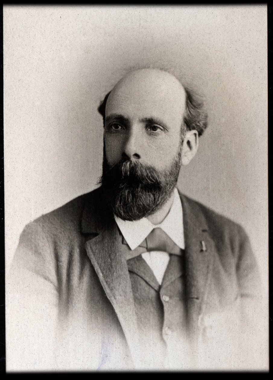 Portrett av Gaston Salvayre (1847-1916), fransk komponist. av French Photographer