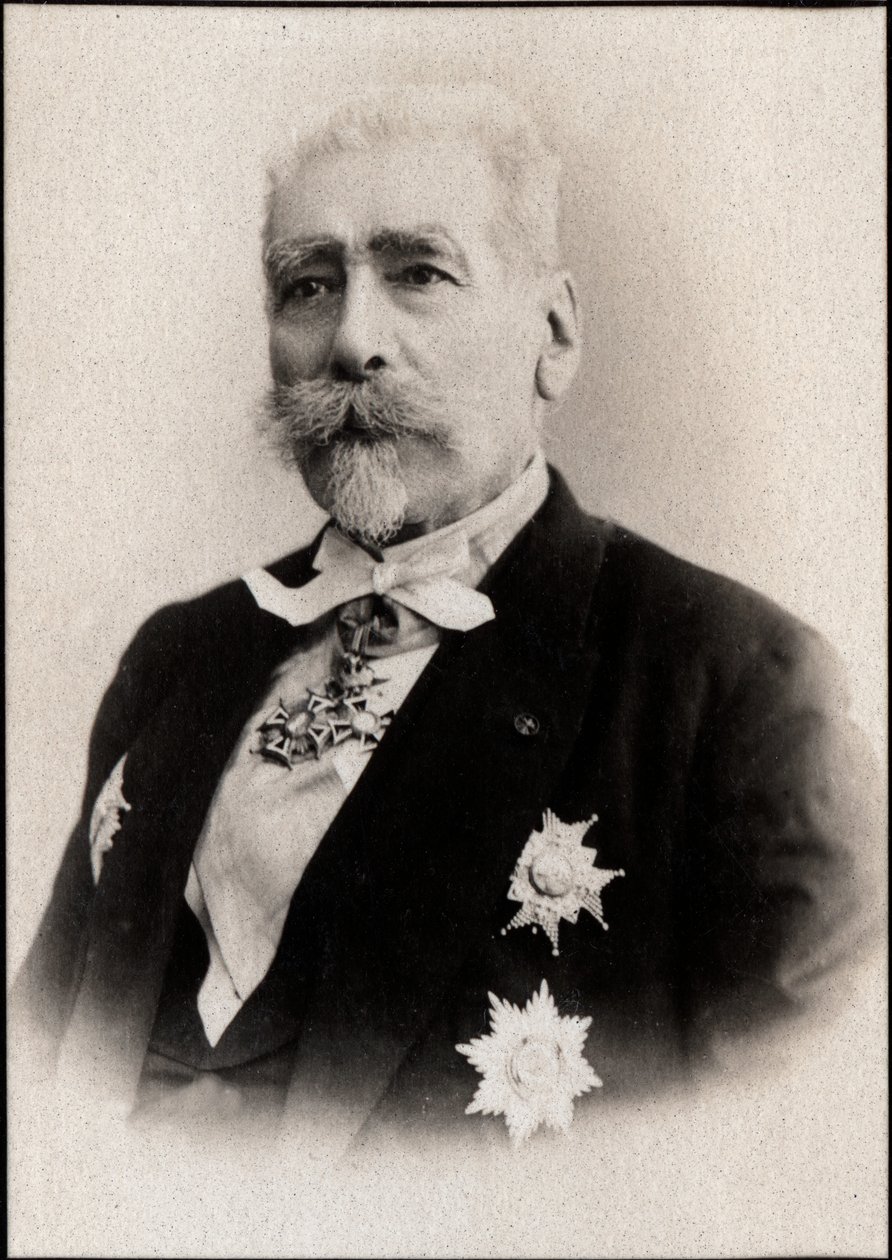 Portrett av general Francois Charles du Barail (1820-1902), fransk generalmajor og politiker. av French Photographer