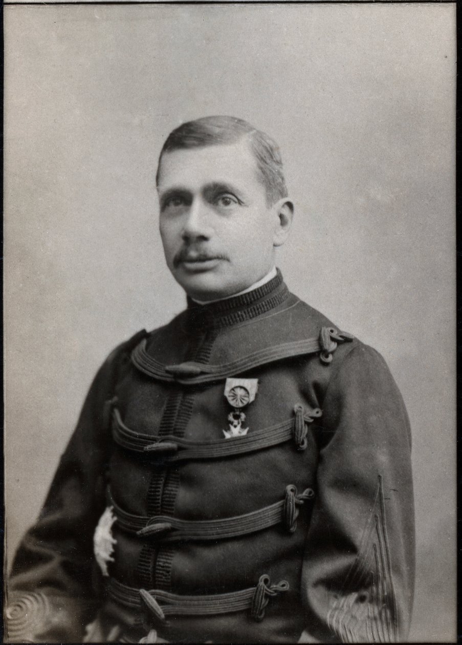 Portrett av Gustave Borgnis Desbordes (1839-1900), fransk general. av French Photographer