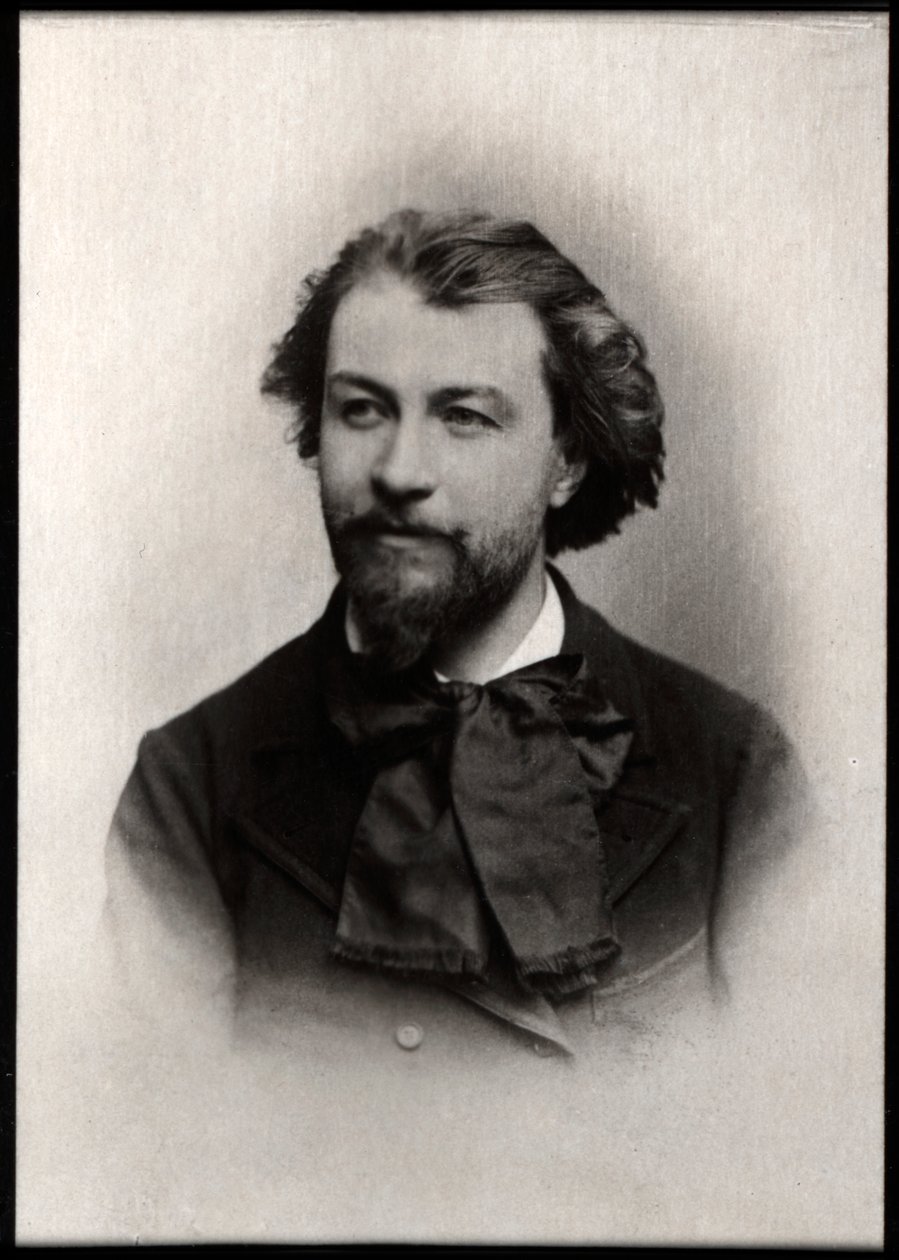 Portrett av Gustave Charpentier (1860-1956), fransk komponist. av French Photographer