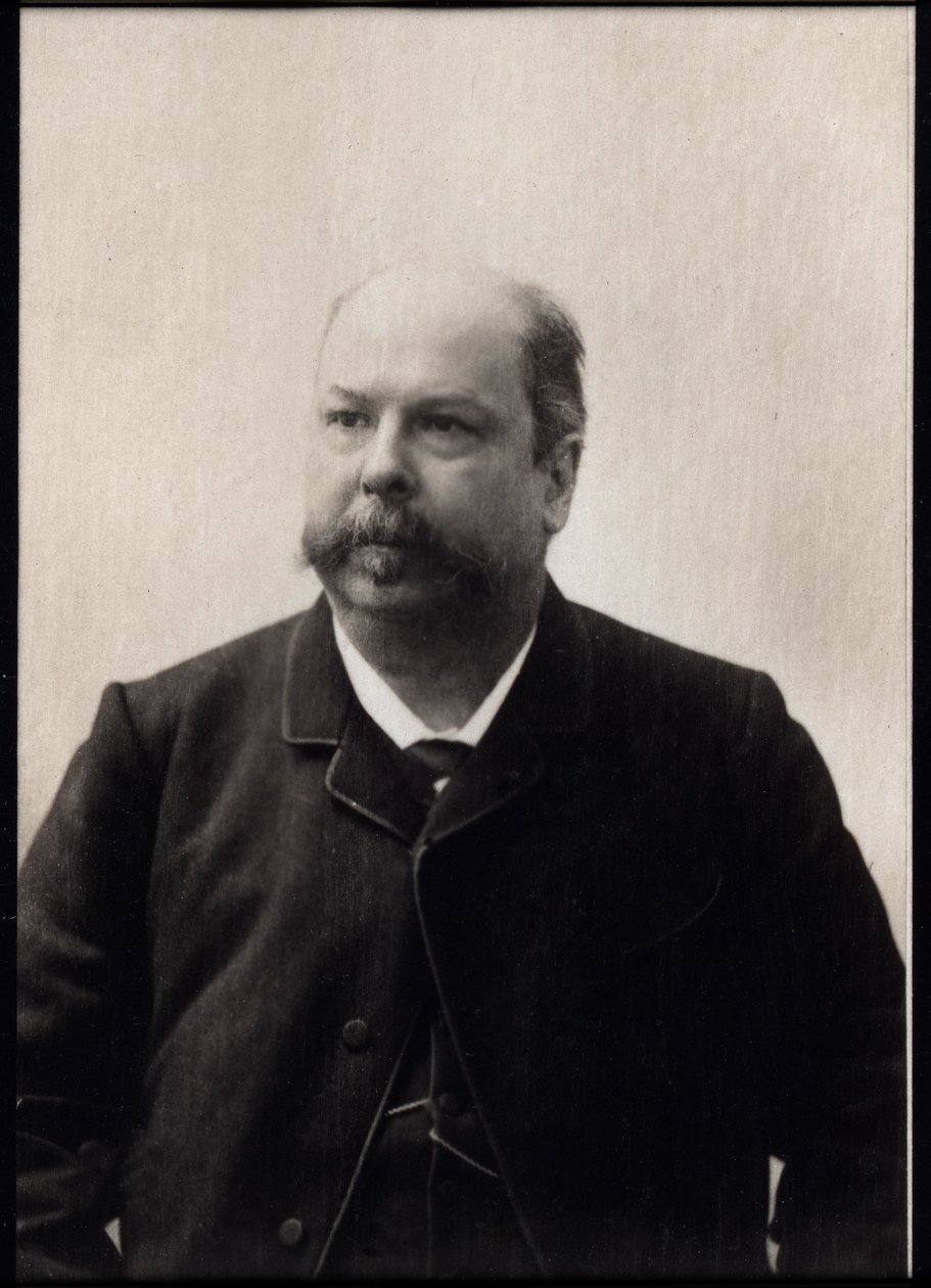Portrett av Henri (Henry) Meilhac (1831-1897), fransk dramatiker og operalibrettist. av French Photographer