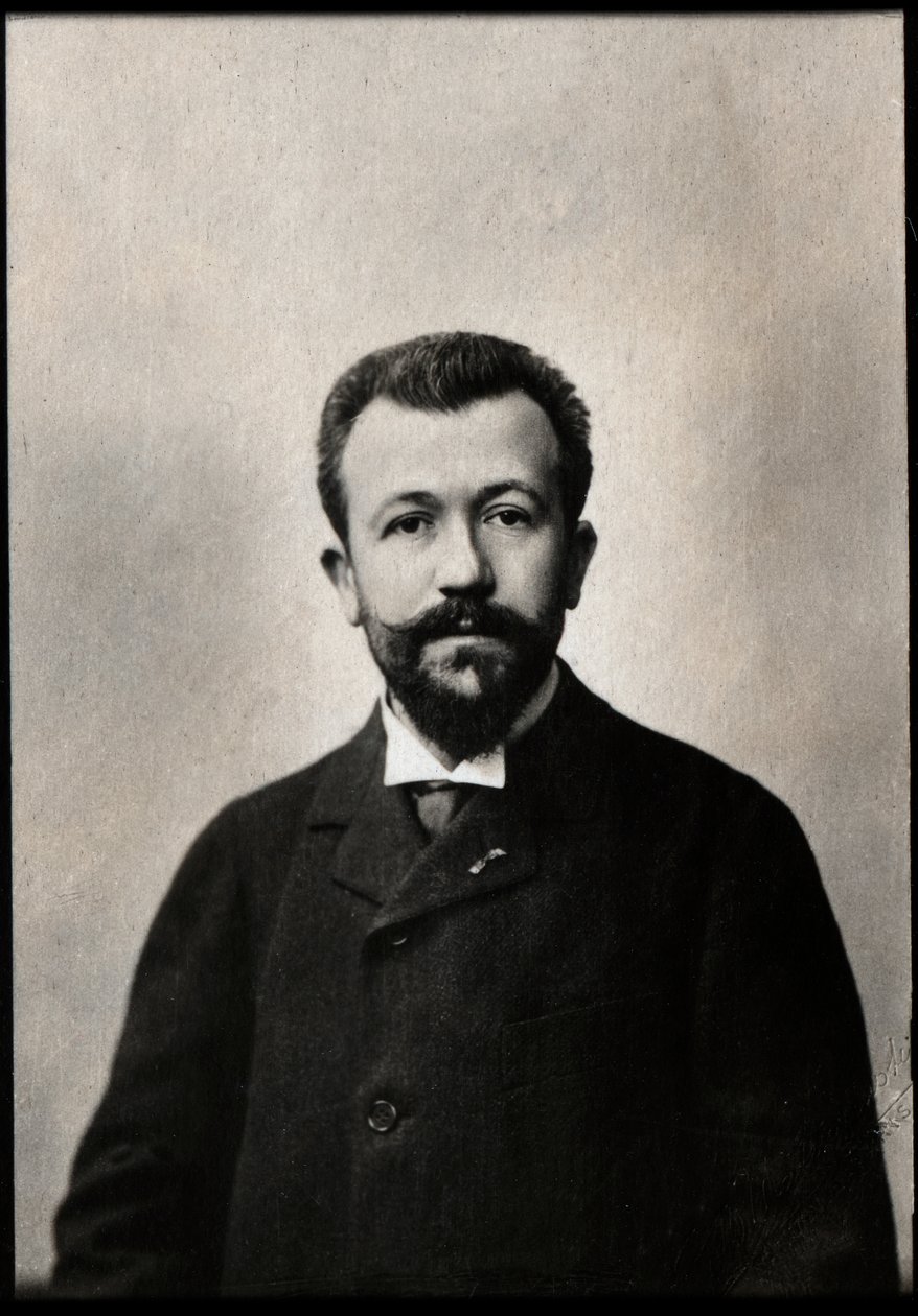 Portrett av Henri Lavedan (1859-1940), fransk dramatiker. av French Photographer