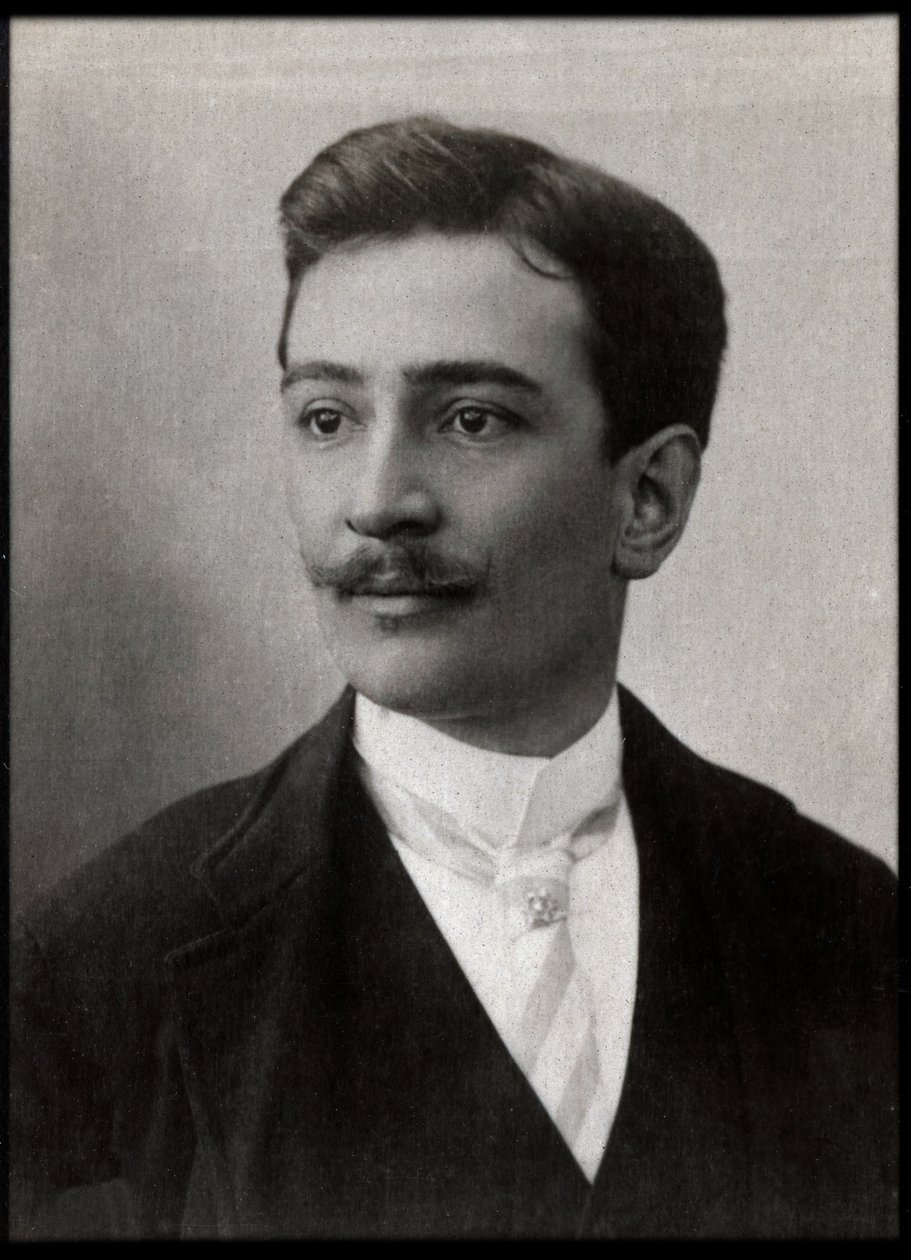 Portrett av Hugues Le Roux (1860-1925), fransk journalist og politiker. av French Photographer