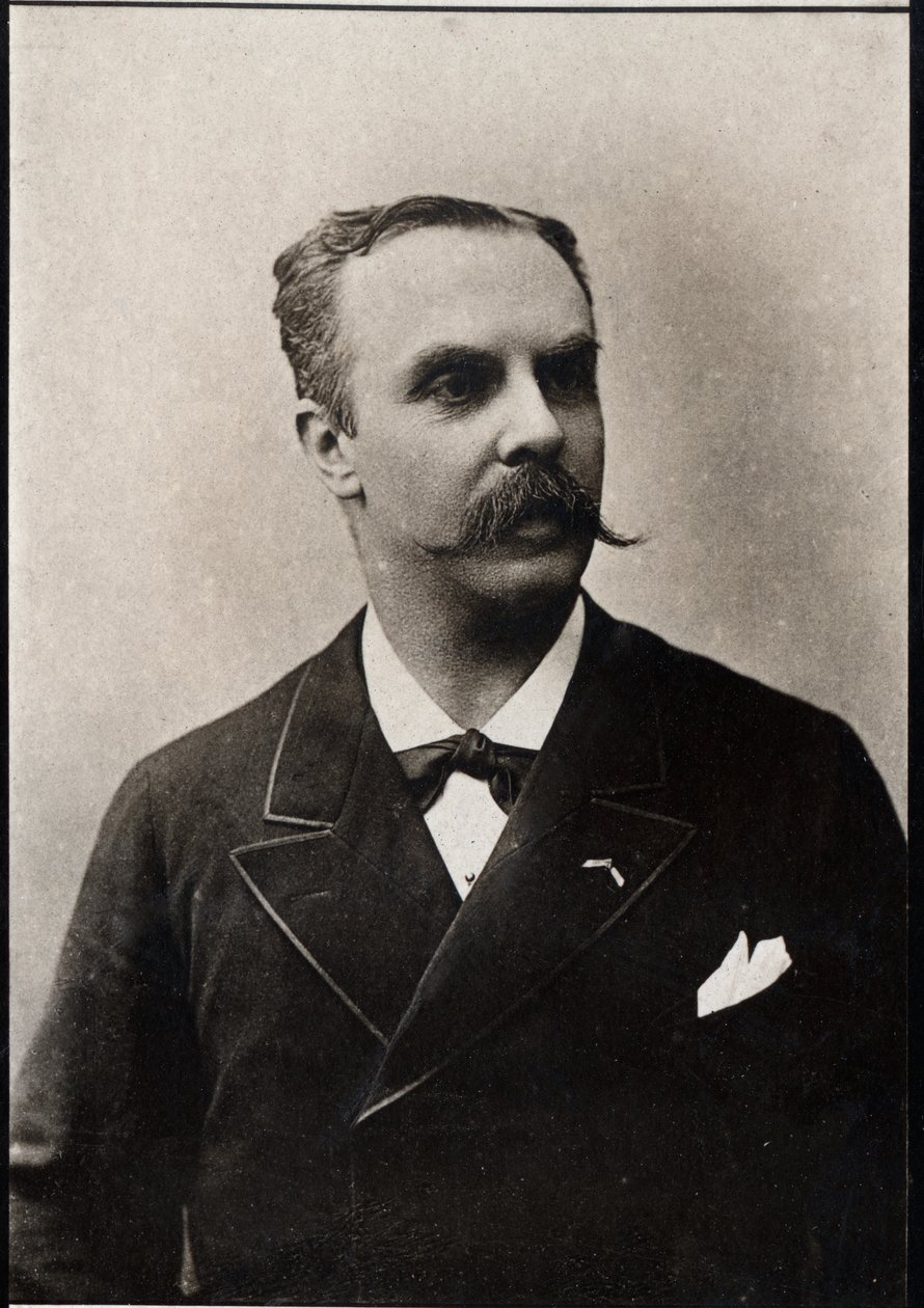Portrett av Jean Casimir Perrier (1847-1907), fransk politiker. av French Photographer