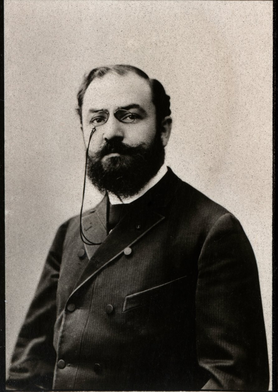 Portrett av Leon Bourgeois (1851-1925), fransk politiker. av French Photographer