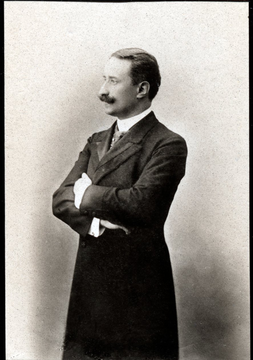 Portrett av Paul Deschanel (1855-1922), fransk statsmann. av French Photographer