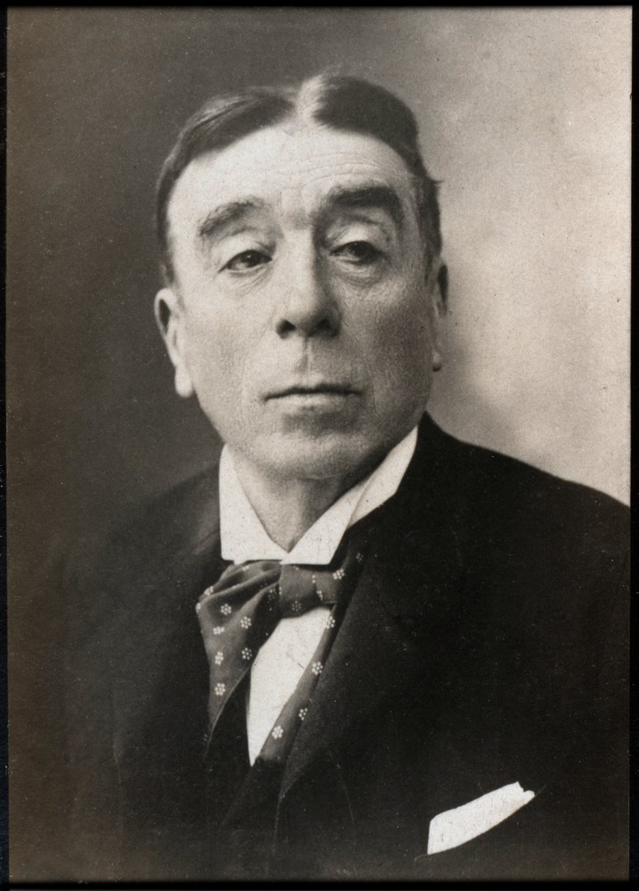 Portrett av Paulin Menier (1829-1898), fransk skuespiller. av French Photographer
