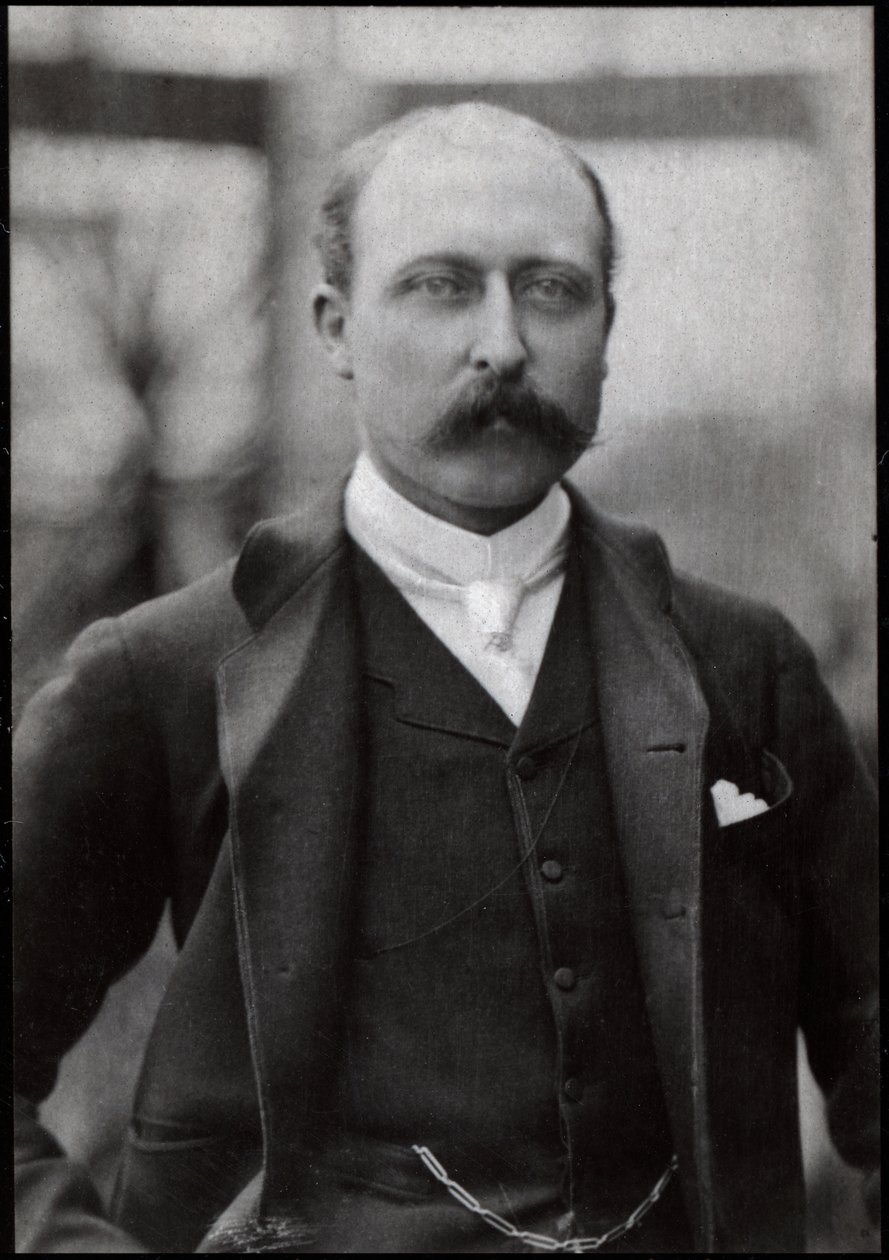 Portrett av prins Arthur (1850-1942) av French Photographer