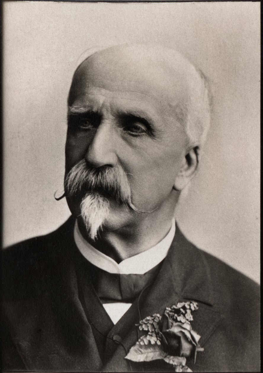 Portrett av prins Henri dOrleans, hertug av Aumale (1822-1897), fransk militær og politiker. av French Photographer