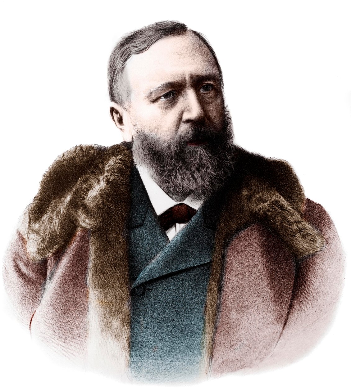 Portrett av Richard von Krafft Ebing (1840-1902), tysk nevropsykiater. av French Photographer