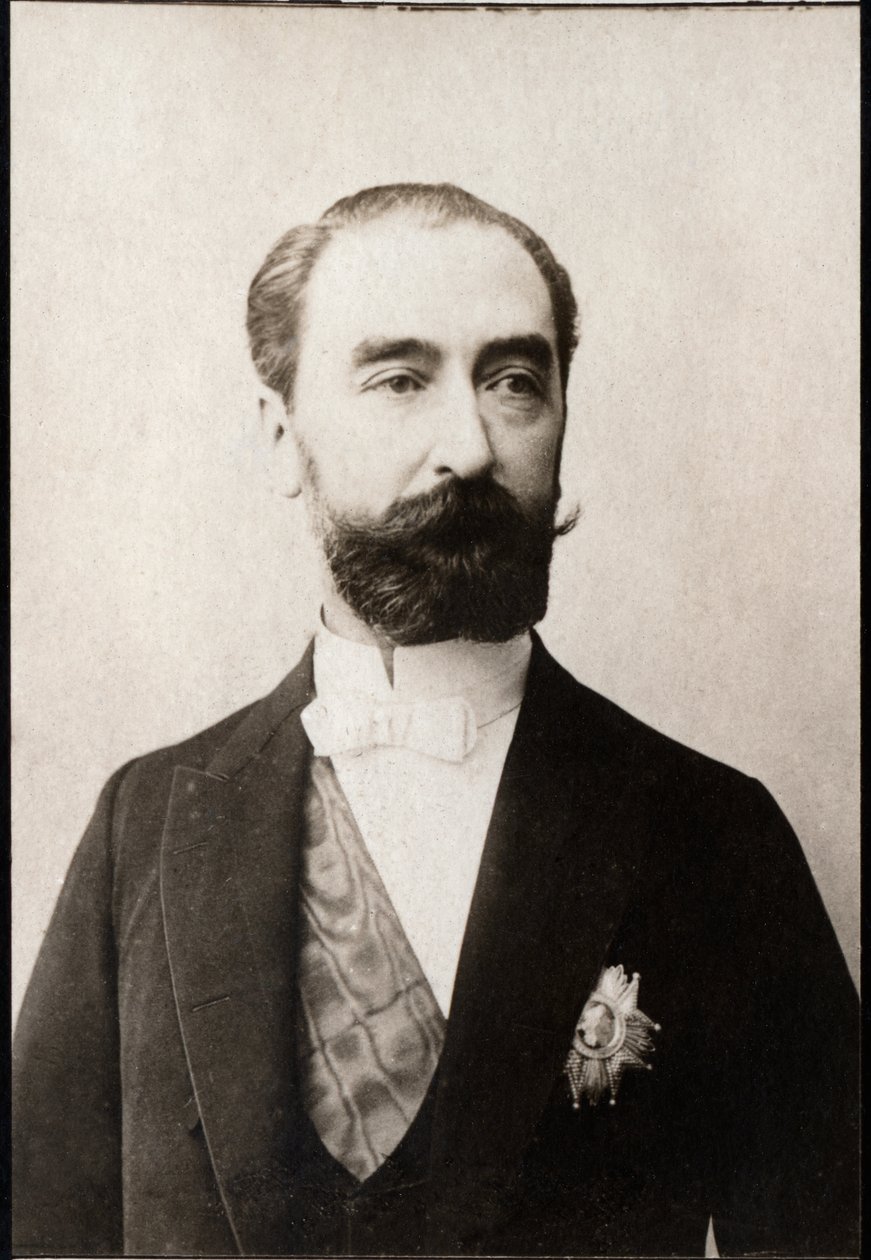 Portrett av Sadi Carnot (1837-1894), fransk politiker. av French Photographer