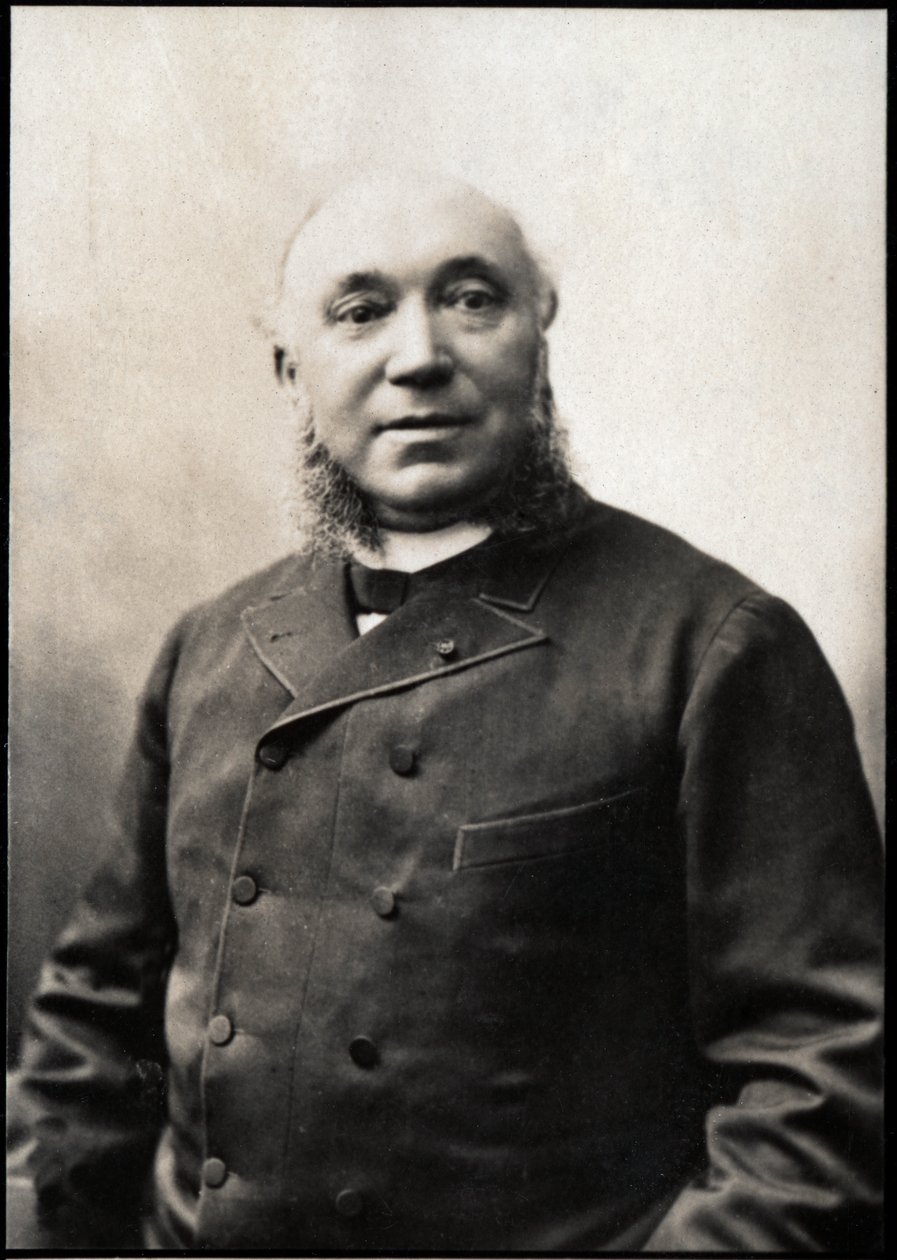 Portrett av Samuel Perivier (1828-1902), fransk dommer. av French Photographer