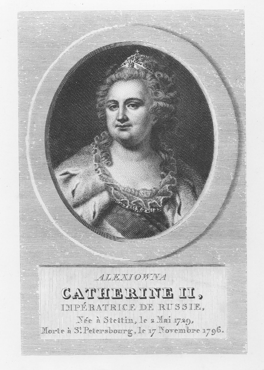 Katarina II av Russland av French School