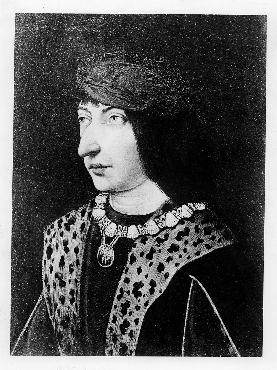 Charles VIII, konge av Frankrike av French School