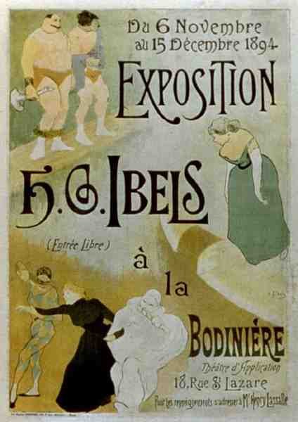 Utstilling ved H.B. Ibels ved Bodiniere, 6.-15. desember 1894 av French School