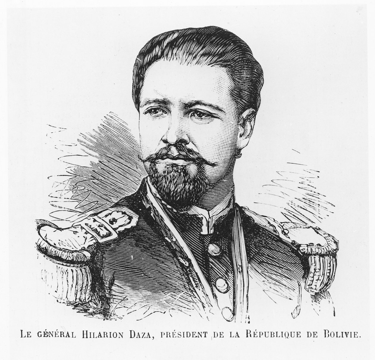 Hilarion Daza, president i Bolivia av French School