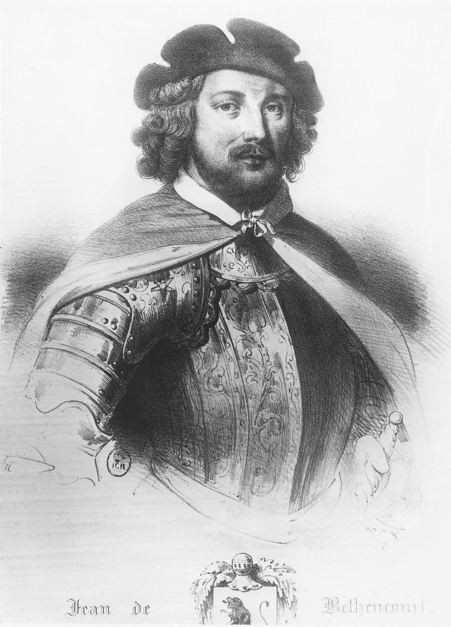 Jean de Bethencourt av French School