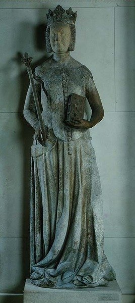 Jeanne de Bourbon (1338-77) 1365-80 (se også 210385) av French School