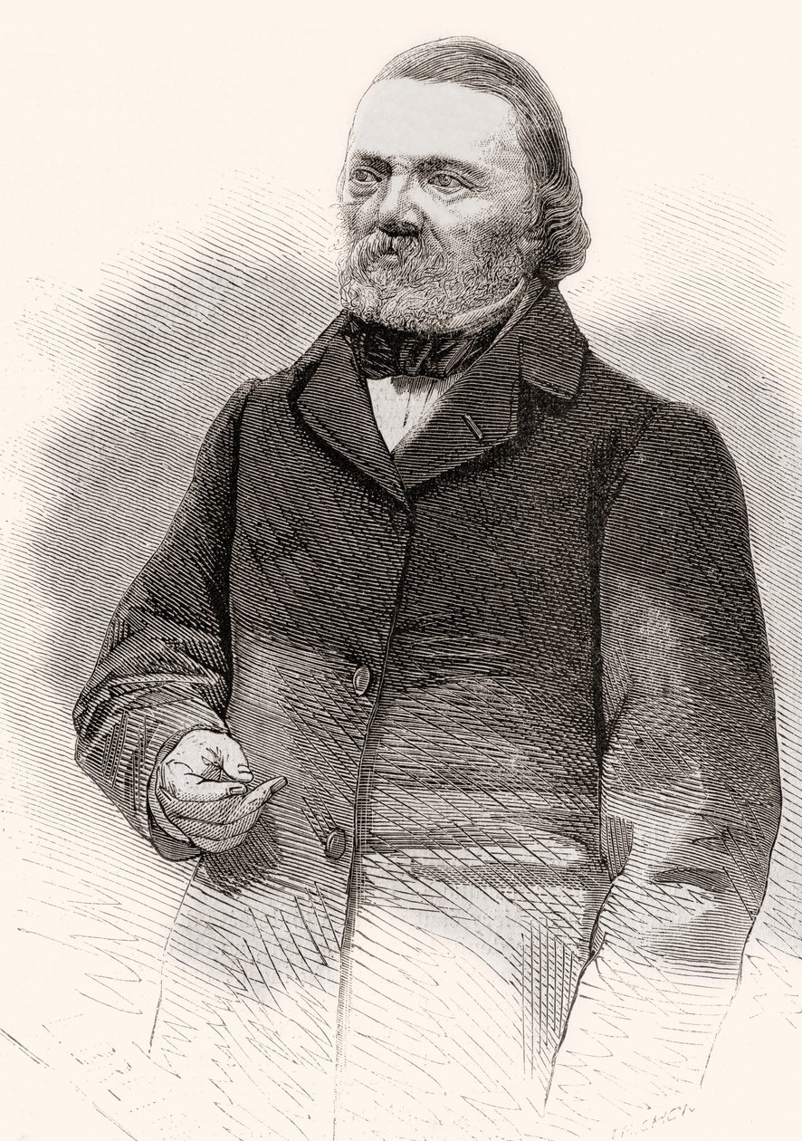 Joseph Méry, fra LUniverd Illustré, 1866 av French School