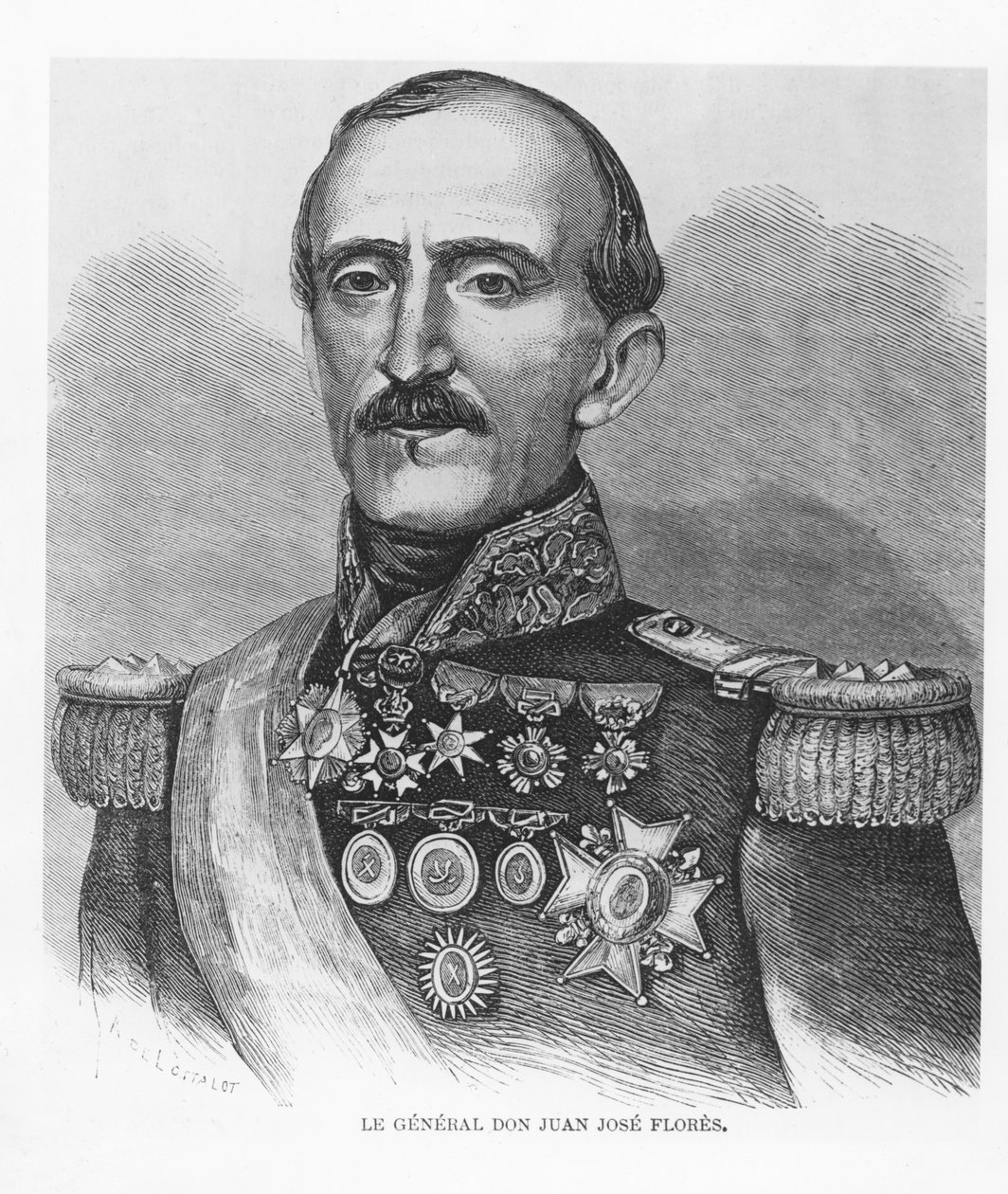 John Joseph Flowers av French School