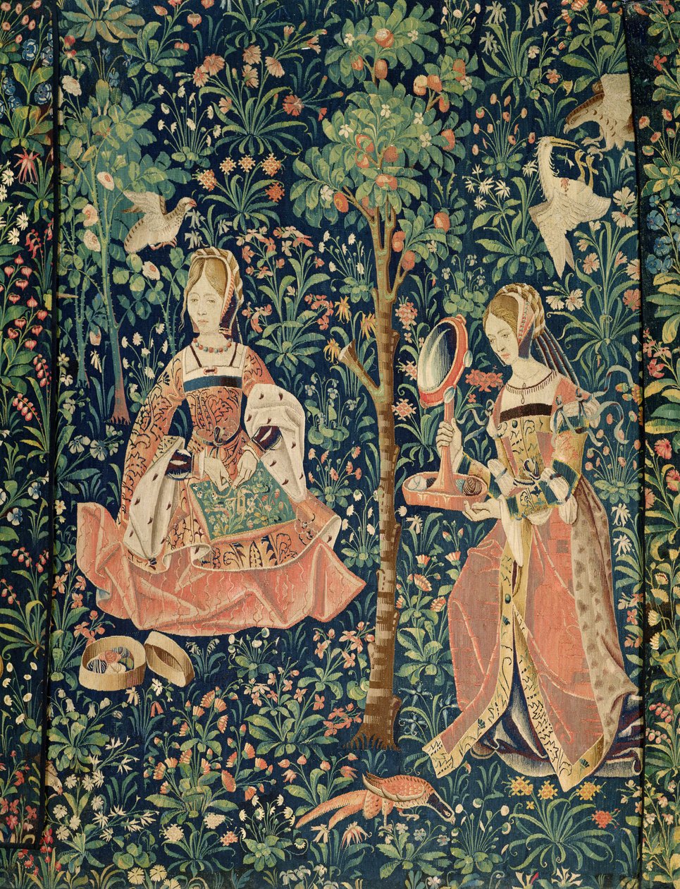 The Lordly Life: Broderi, ca.1500 av French School