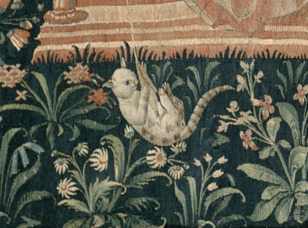 The Lordly Life: Reading, Loire Workshop, ca. 1500 (detalj av 28041) av French School