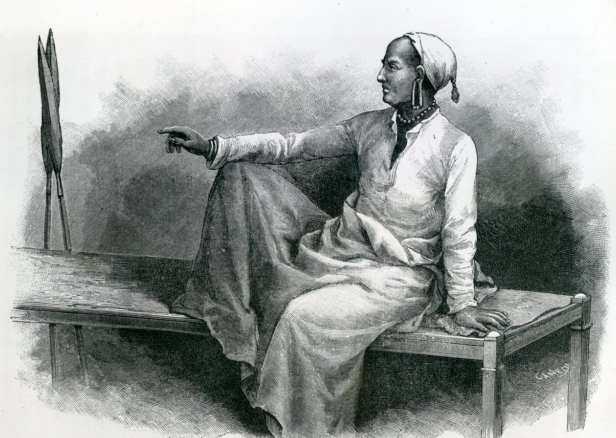 Mandara, sultan av Motchi og hovedsjef for Kilima-Ndjaro av French School
