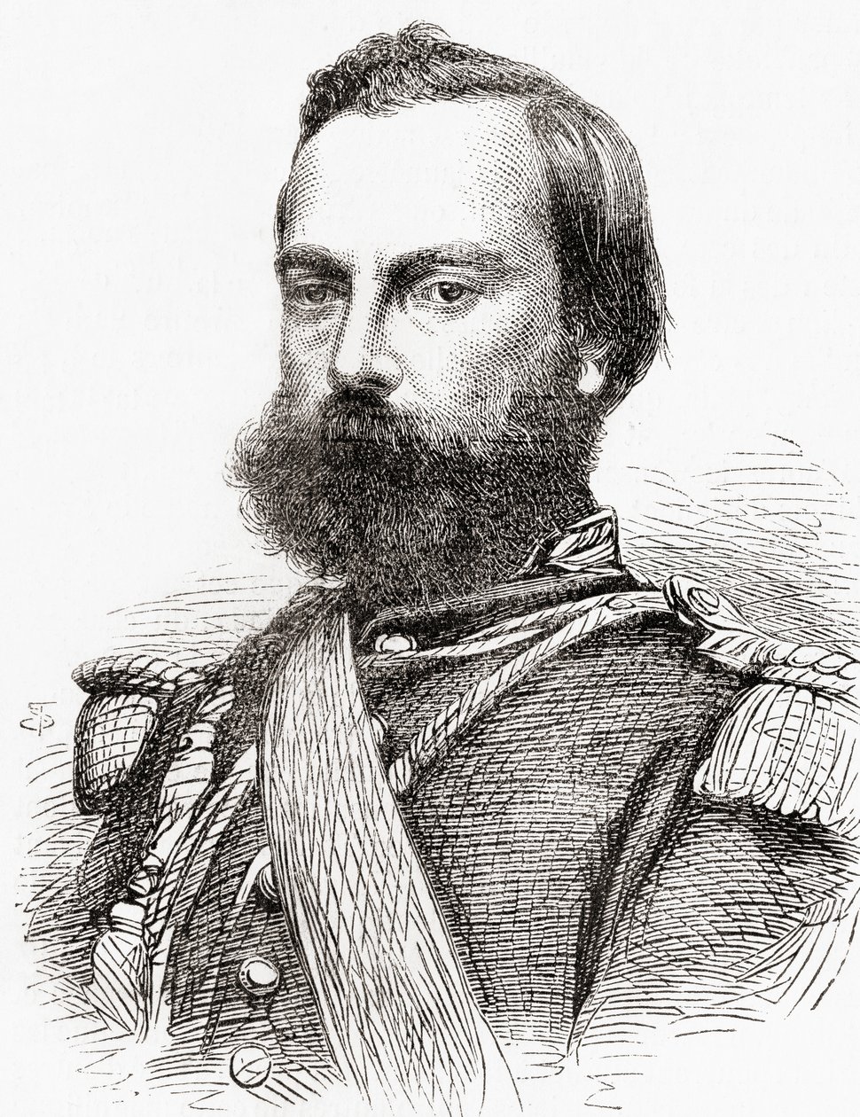 Mariano Ignacio Prado Ochoa, fra LUnivers Illustré, 1866 av French School