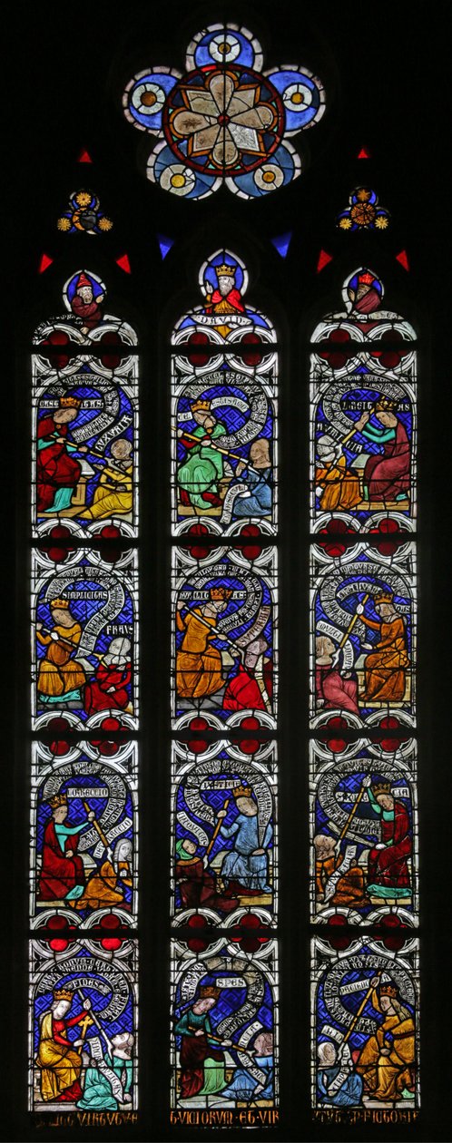 Niederhaslach, døperen Johannes kirke, ca. 1360 av French School