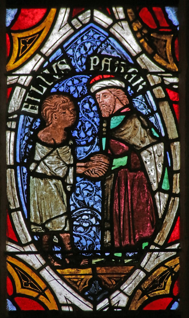 Niederhaslach, døperen Johannes kirke, 1360 av French School
