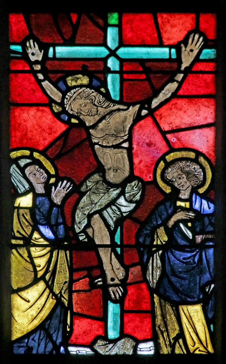 Niederhaslach, døperen Johannes kirke, ca. 1300 av French School