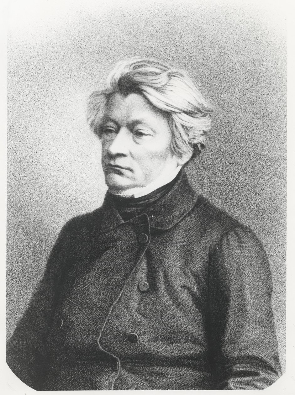 Portrett av Adam Mickiewicz av French School