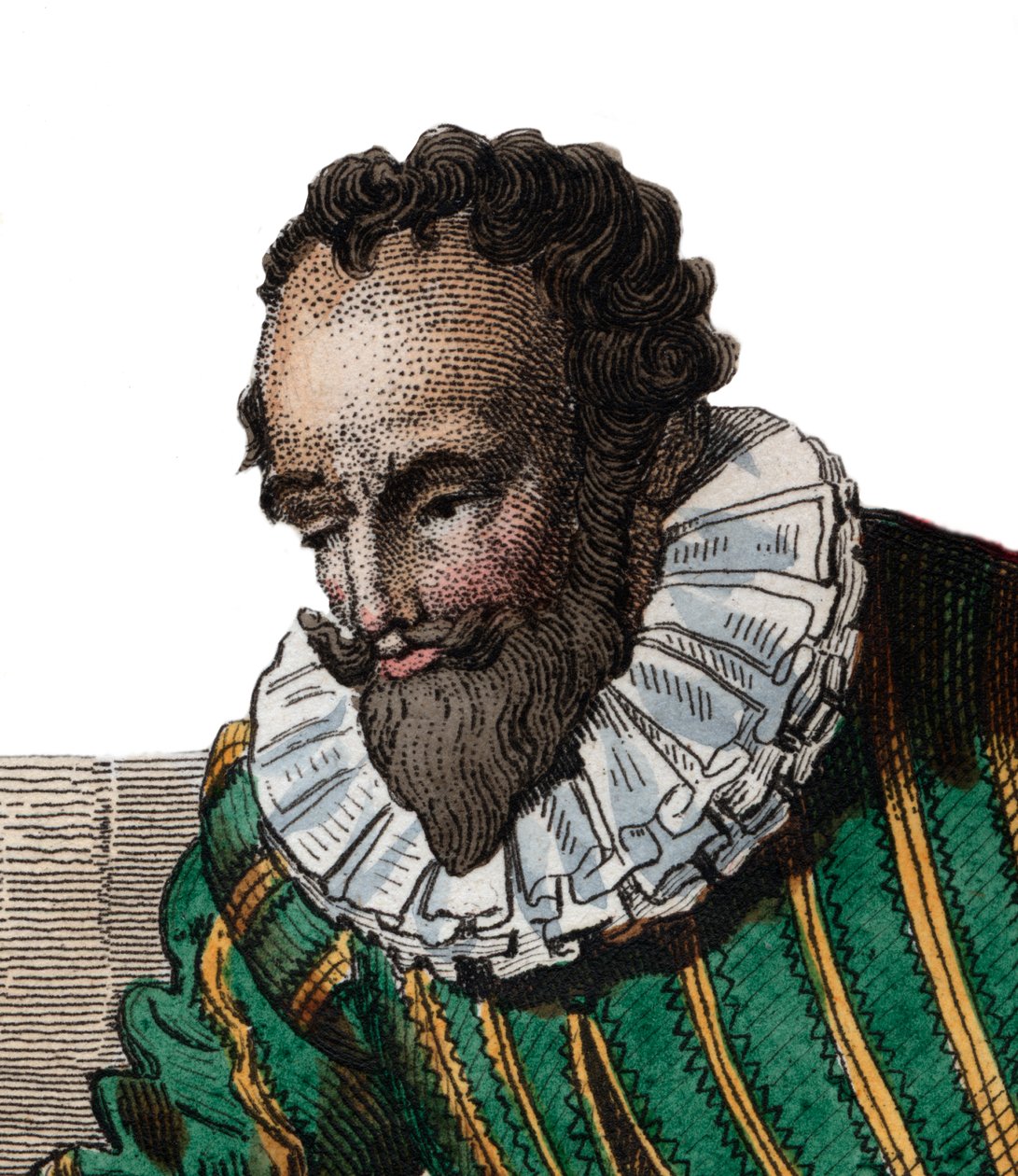 Portrett av Francois de Malherbe (1555-1628), fransk poet, kritiker og oversetter. av French School