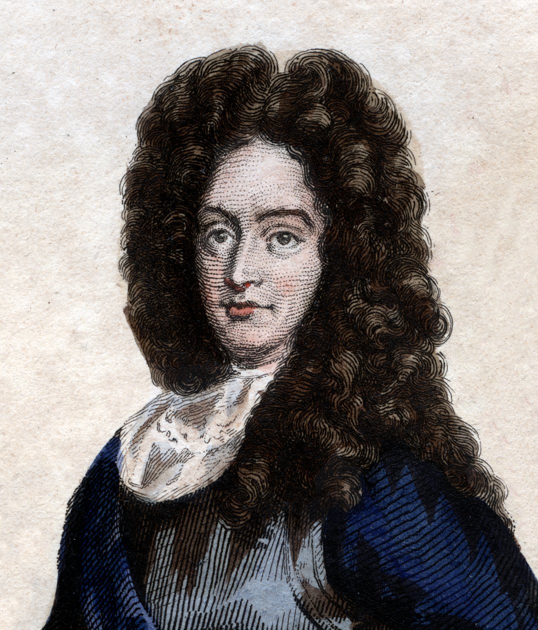 Portrett av James FitzJames, 1. hertug av Berwick (1670-1734), fransk militærleder. av French School