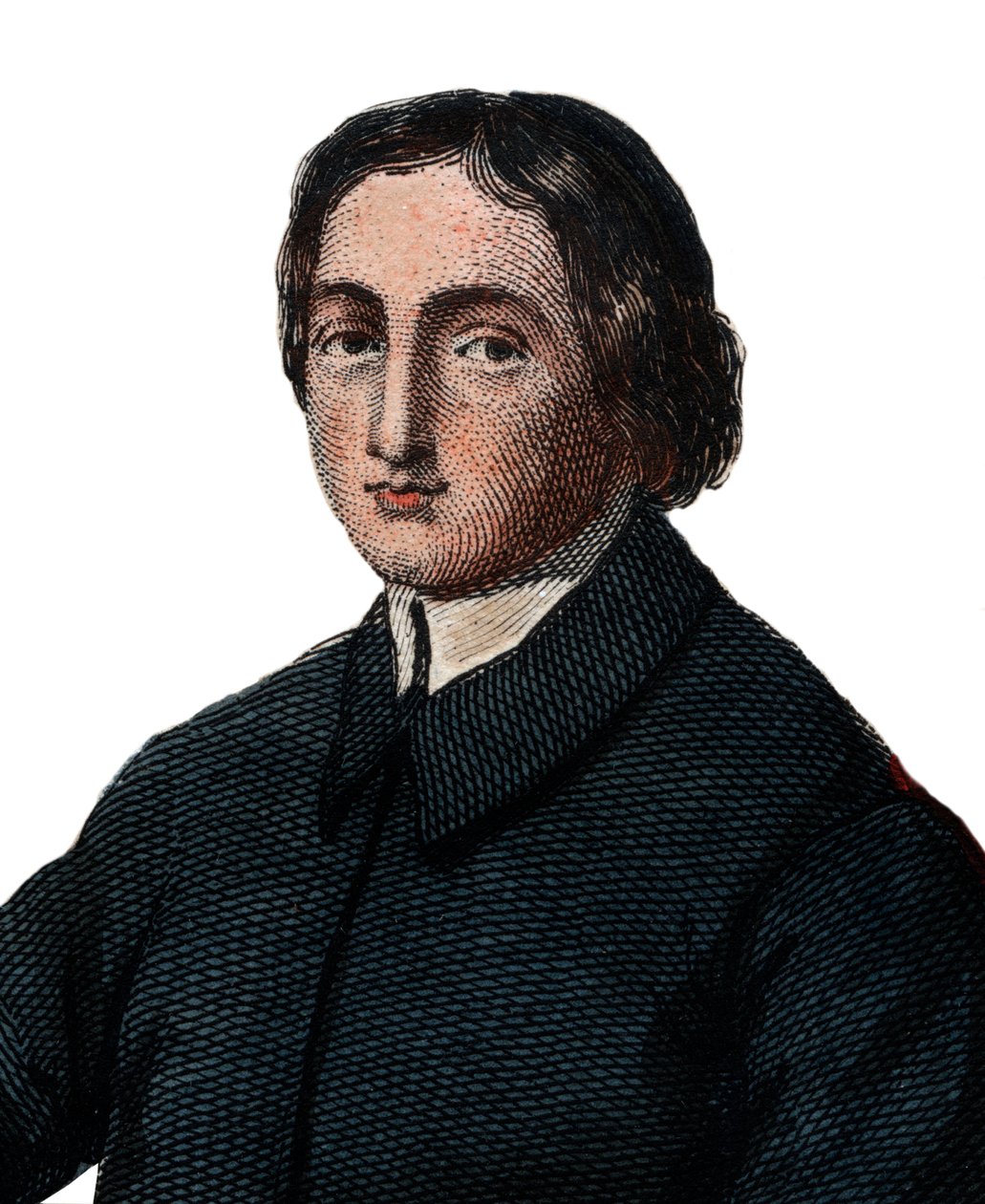 Portrett av Jean Baptiste Massillon (1663-1742), fransk katolsk biskop og predikant, biskop av Clermont. av French School