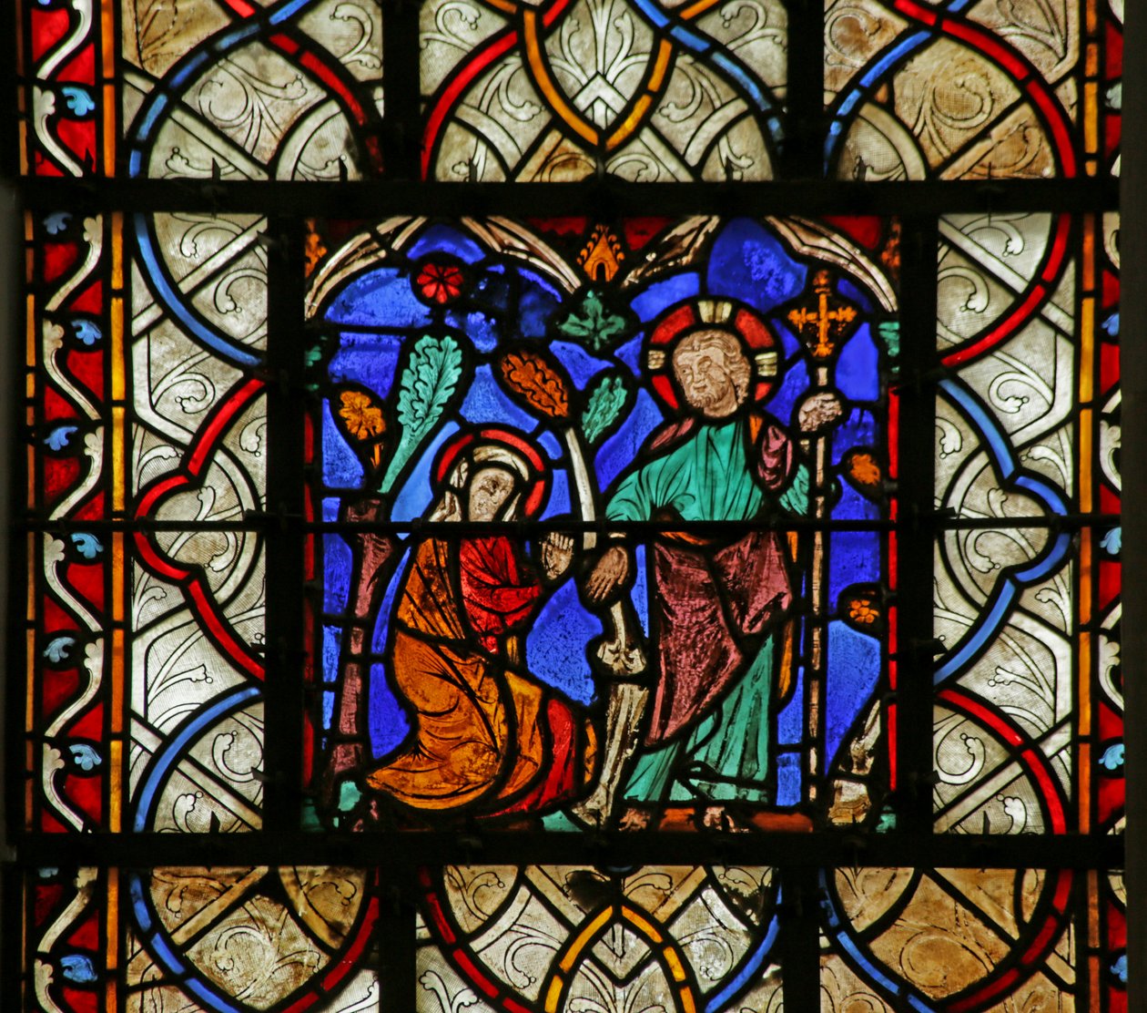 Vindu som viser Noli Me Tangere av French School