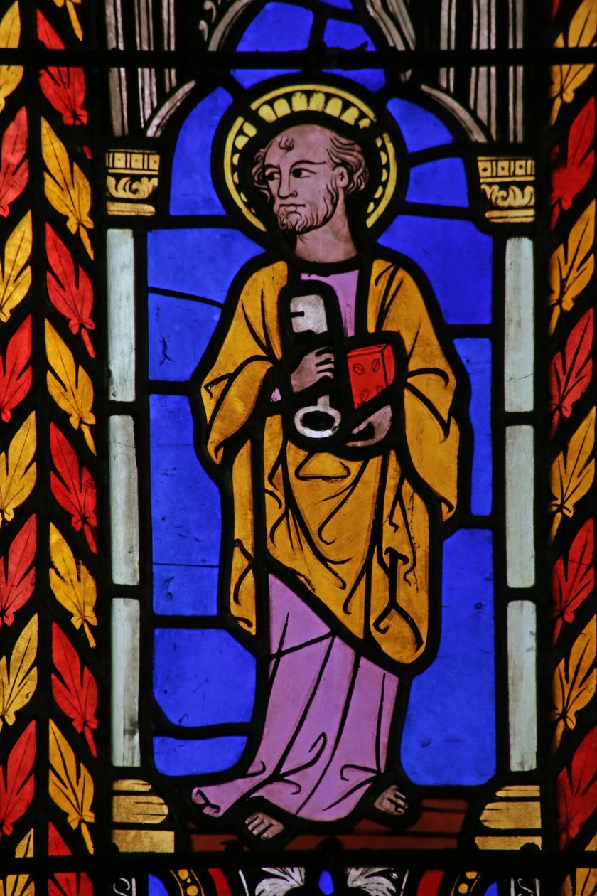 Vindu fra døperen Johanneskirken, ca. 1275 av French School