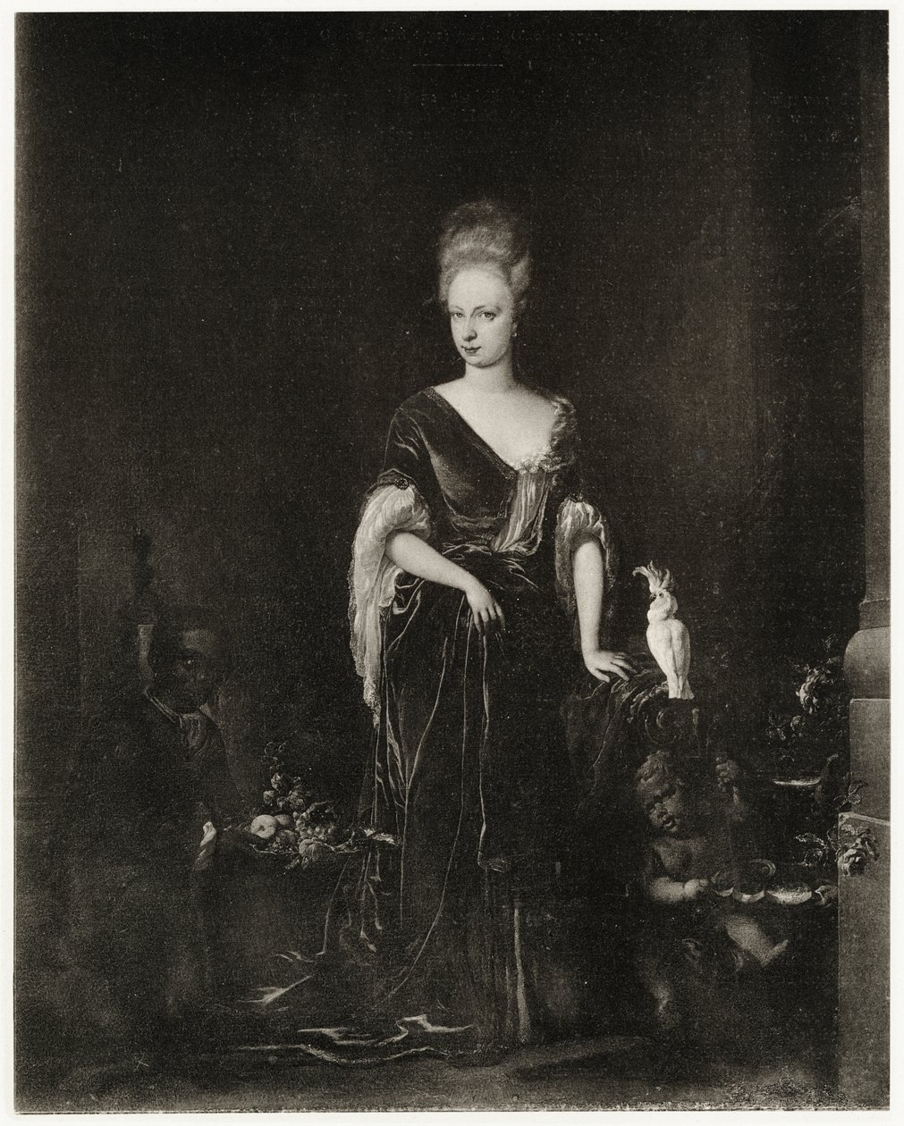 Elisabeth Charlotte, hertuginne av Orleans, 1884-90 (fototype) av German School