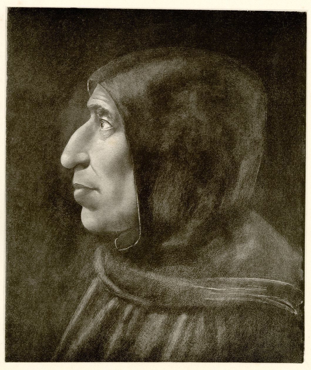Girolamo Savonarola, 1884-90 (fototype) av German School