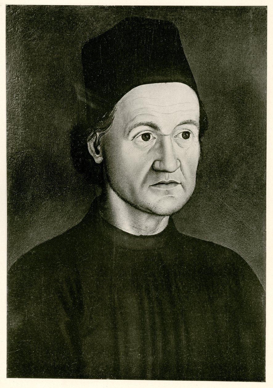Johannes Geiler von Kaisersberg, 1884-90 (fototype) av German School