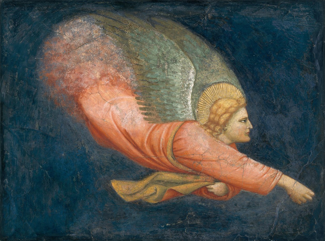 Engel, ca. 1328 av Italian School