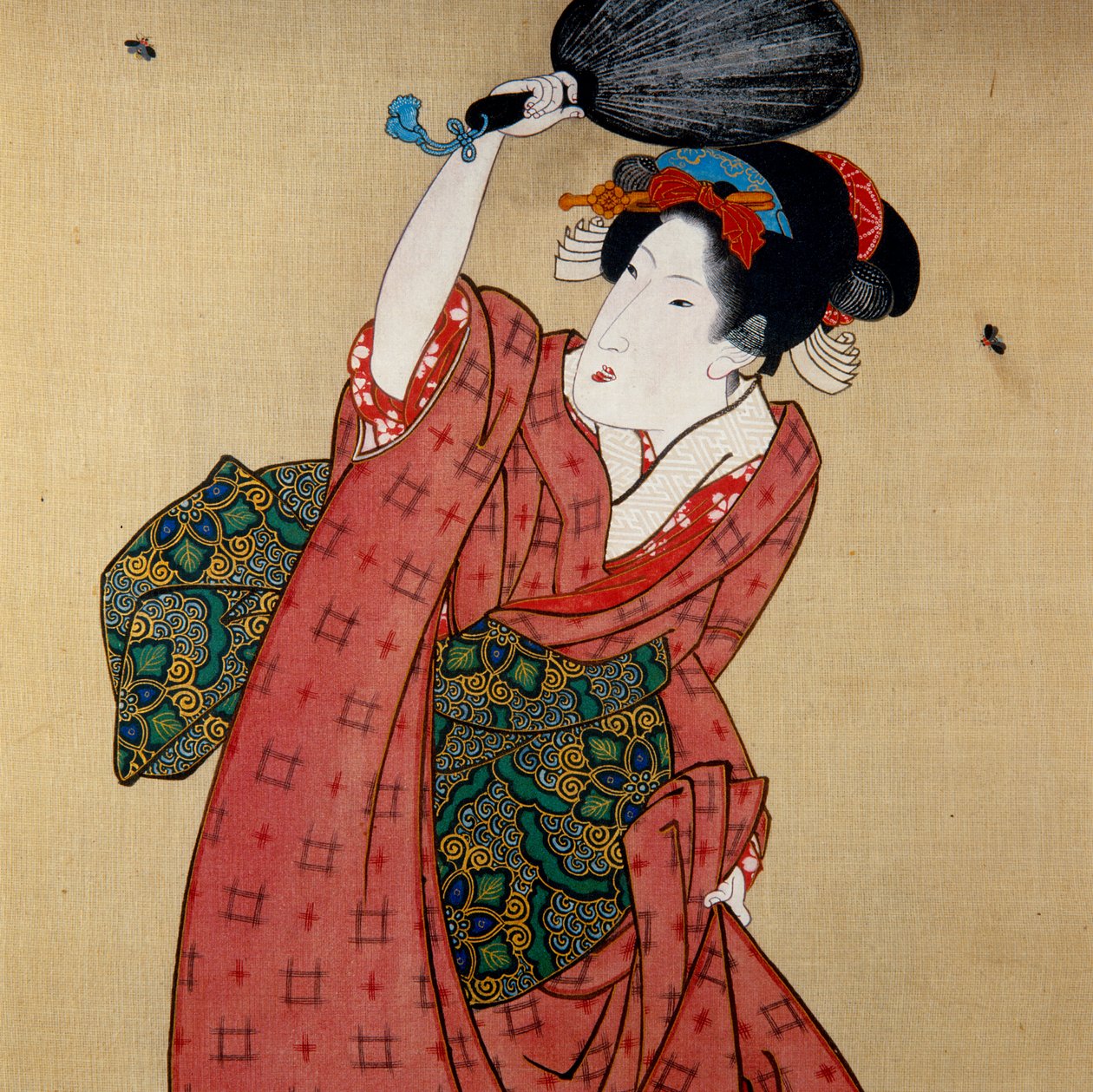 En kurtisane av Japanese School