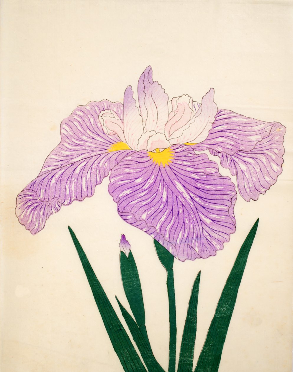 Tama-Usagi, nr. 98, 1890 (farget treblokktrykk) av Japanese School