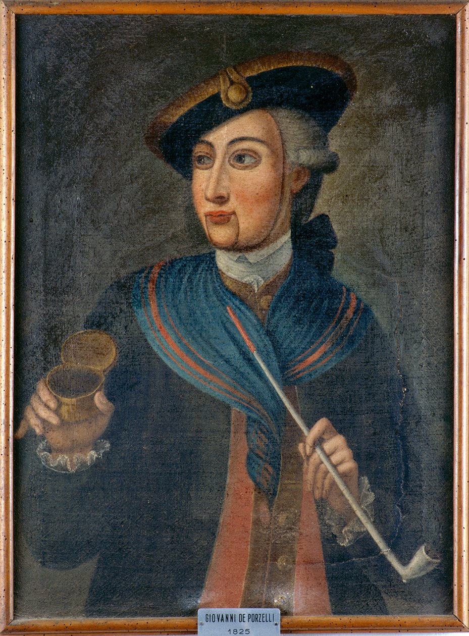 Portrett av Giovanni de Porzelli, 1825 av Unknown