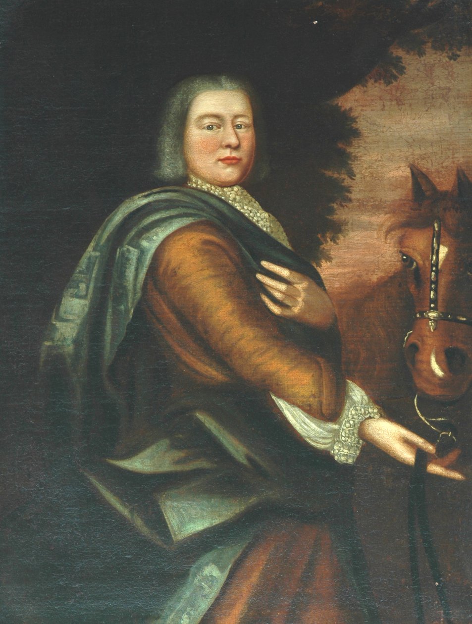 Samuel Lister, 1740 (olje på lerret, uglasset) av Unknown