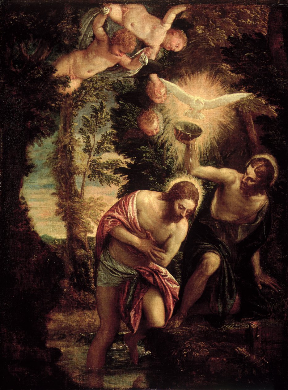 Kristi dåp av Paolo Veronese