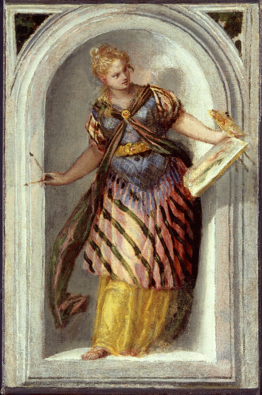Maleriets muse av Paolo Veronese